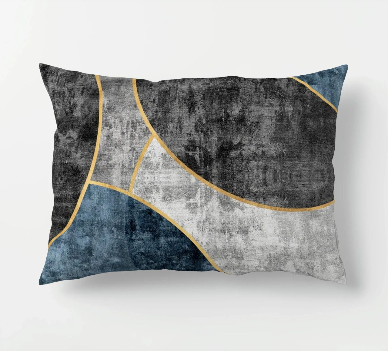 abstract art circles textures cuscino da vintageshop