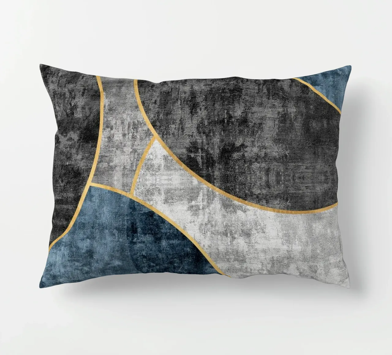 abstract art circles textures decorative cushion by vintageshop