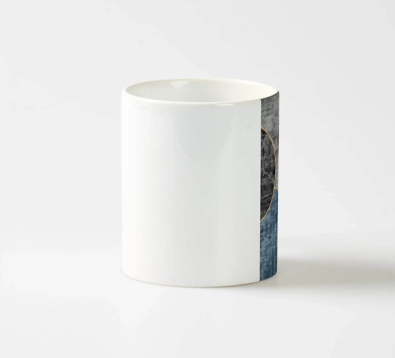 abstract art circles textures tazza in ceramica da vintageshop