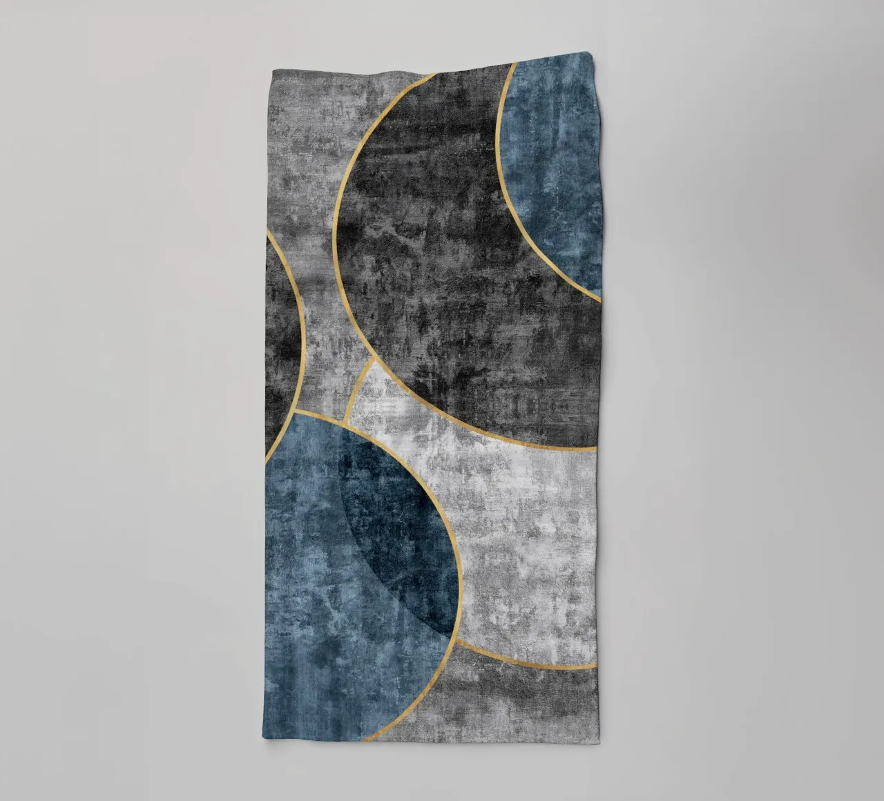 abstract art circles textures asciugamano da bagno da vintageshop