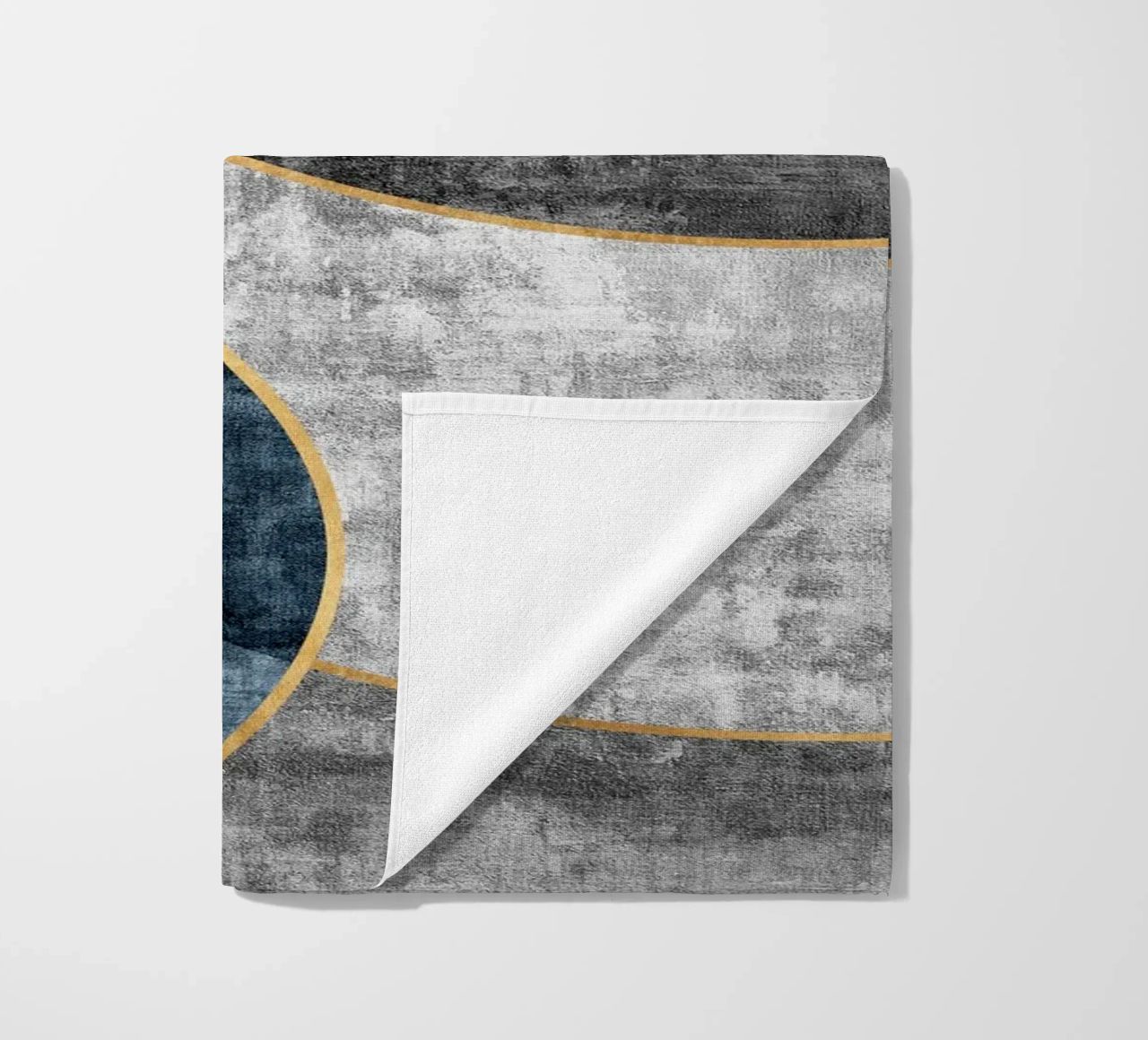 abstract art circles textures telo mare da vintageshop