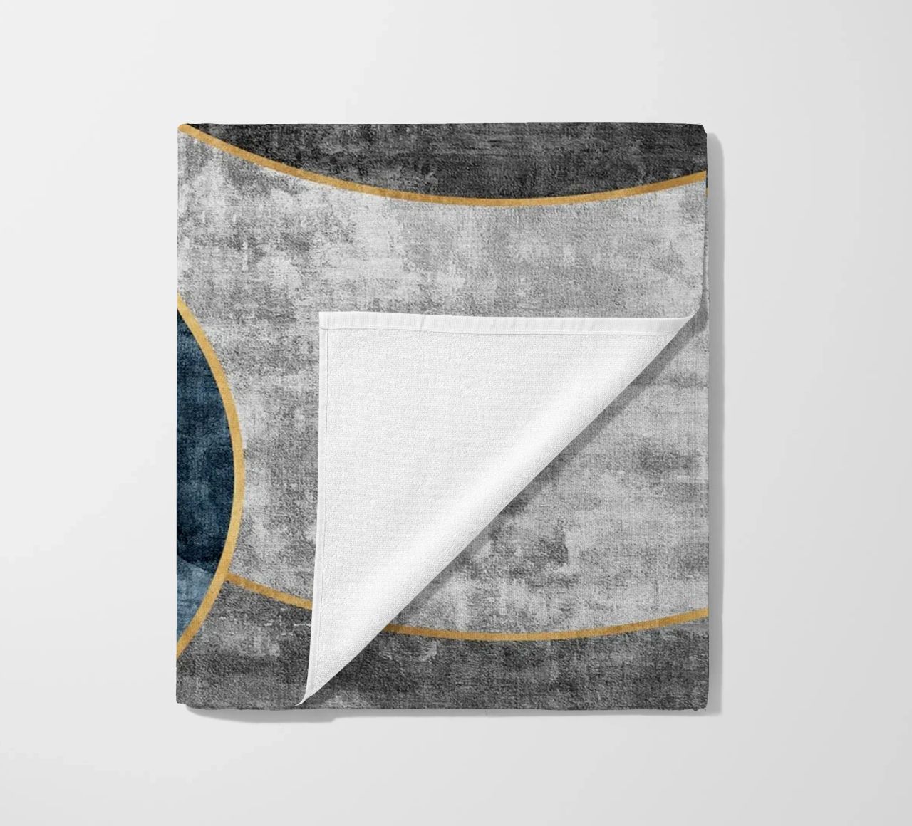 abstract art circles textures telo mare da vintageshop