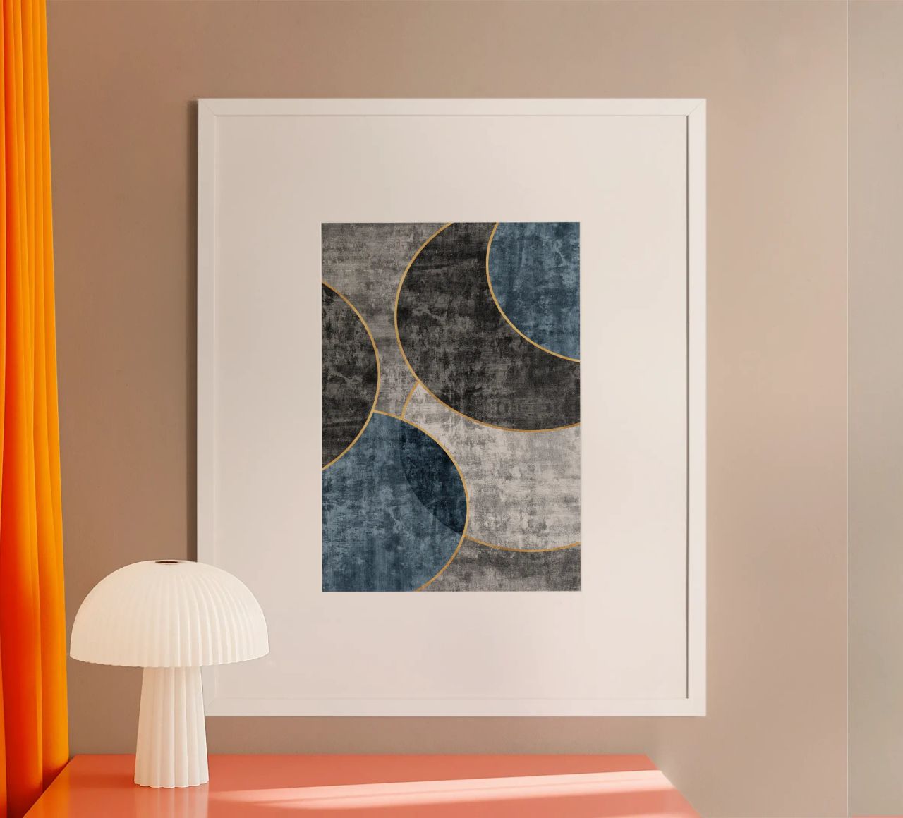 abstract art circles textures carta hahnemühle da vintageshop
