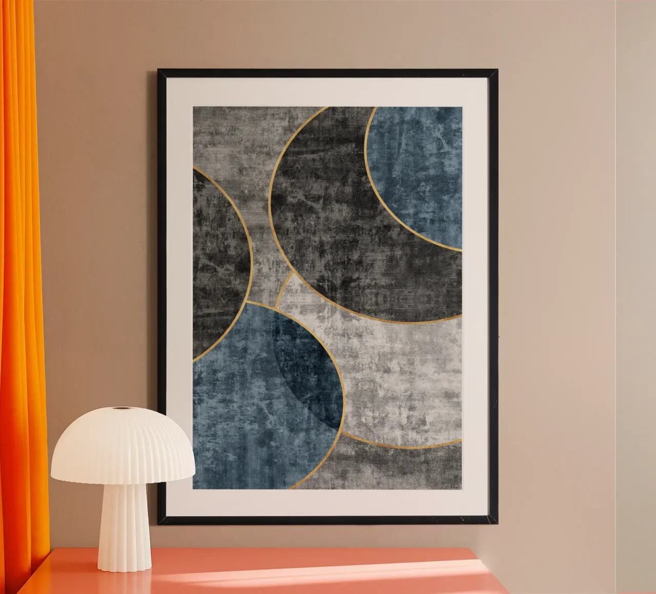 abstract art circles textures hahnemühle de vintageshop