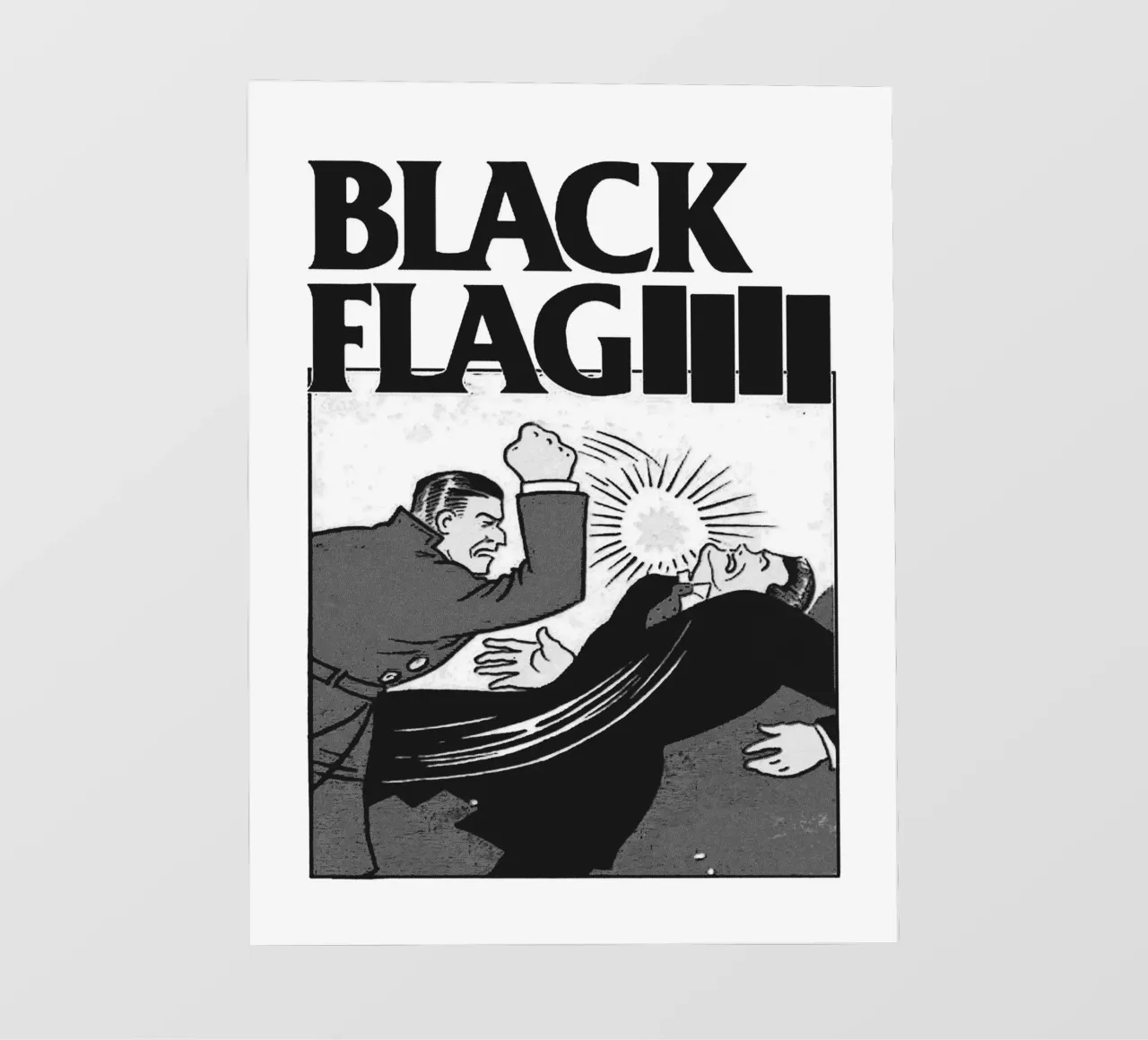Schwarze Flagge Band Art PVC Plane von vanhesling