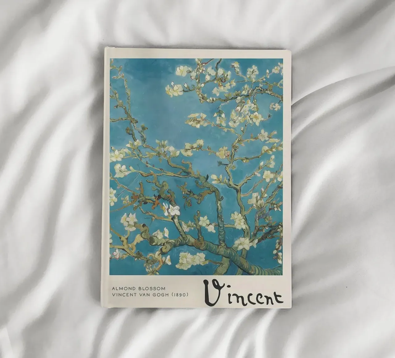 almond trees bloom in early spring notebook by Piper Shop Oke
