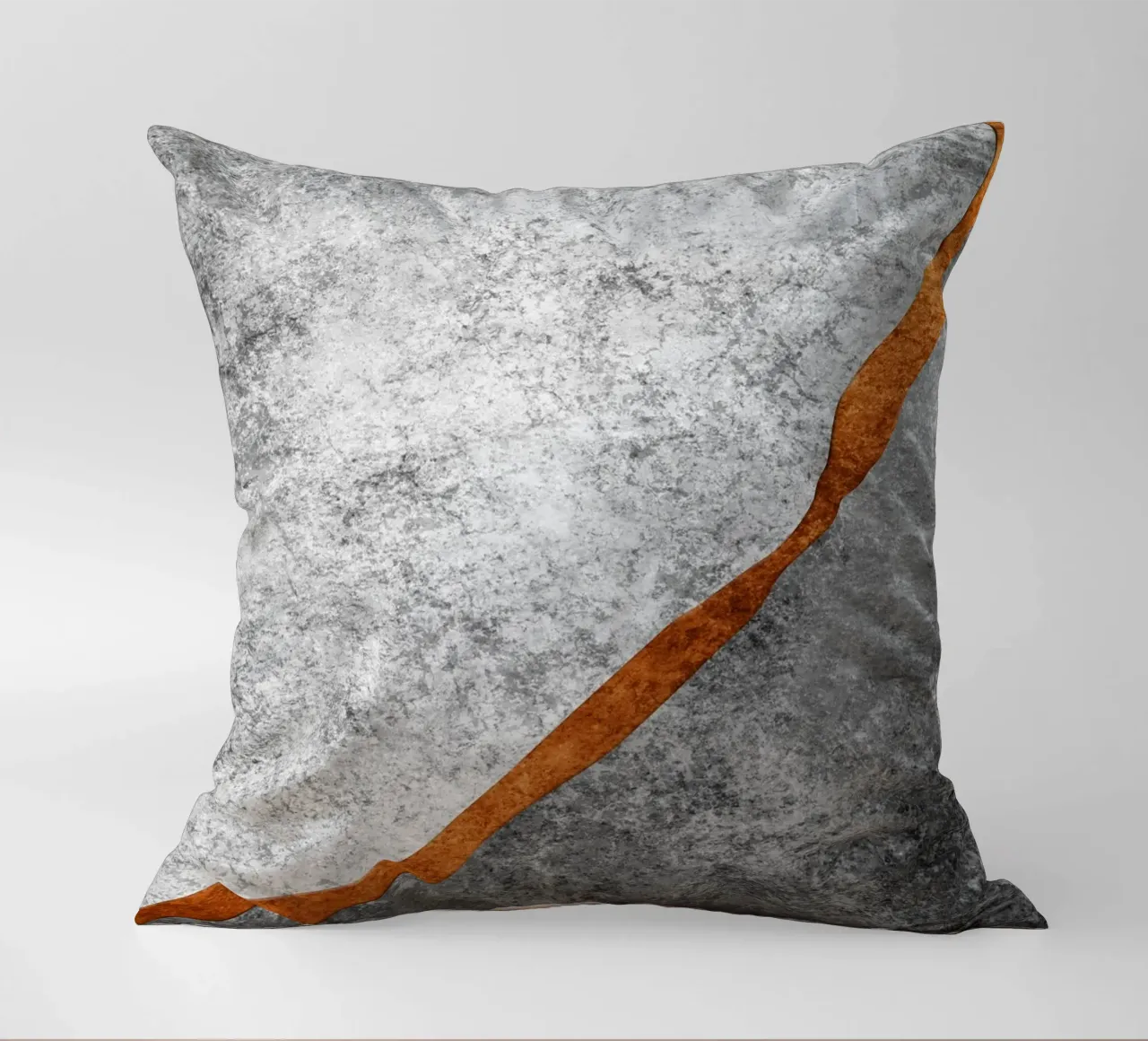 abstract art texture gray cutouts cuscino da vintageshop