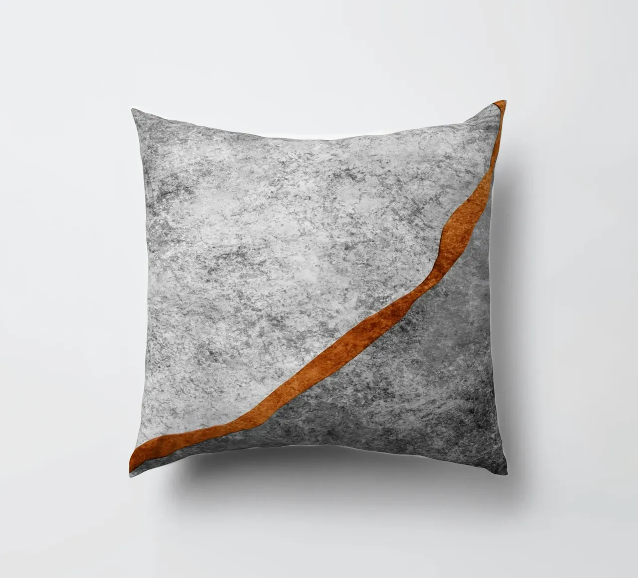 abstract art texture gray cutouts cuscino da vintageshop