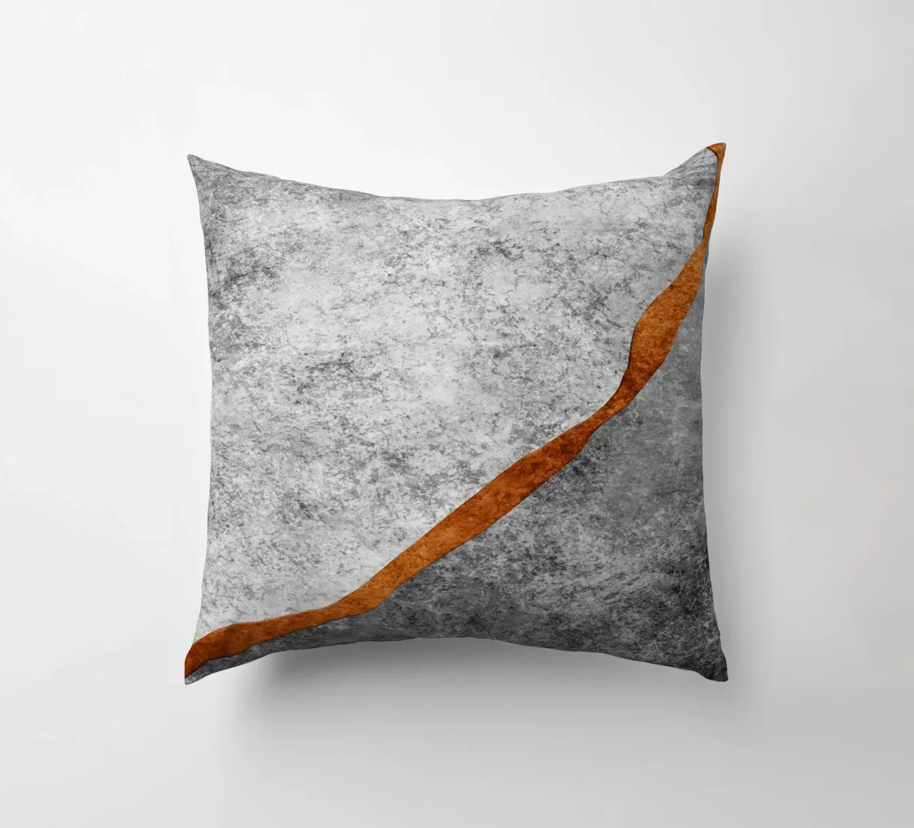 abstract art texture gray cutouts cuscino da vintageshop