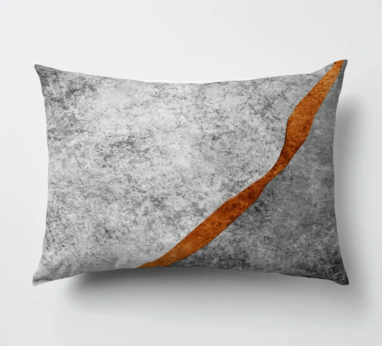 abstract art texture gray cutouts cuscino da vintageshop