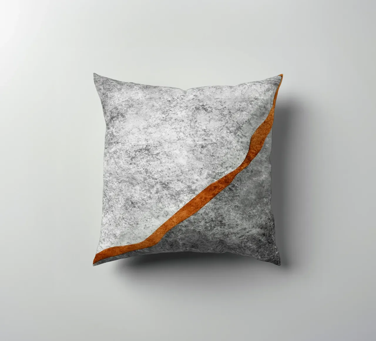 abstract art texture gray cutouts cuscino da vintageshop