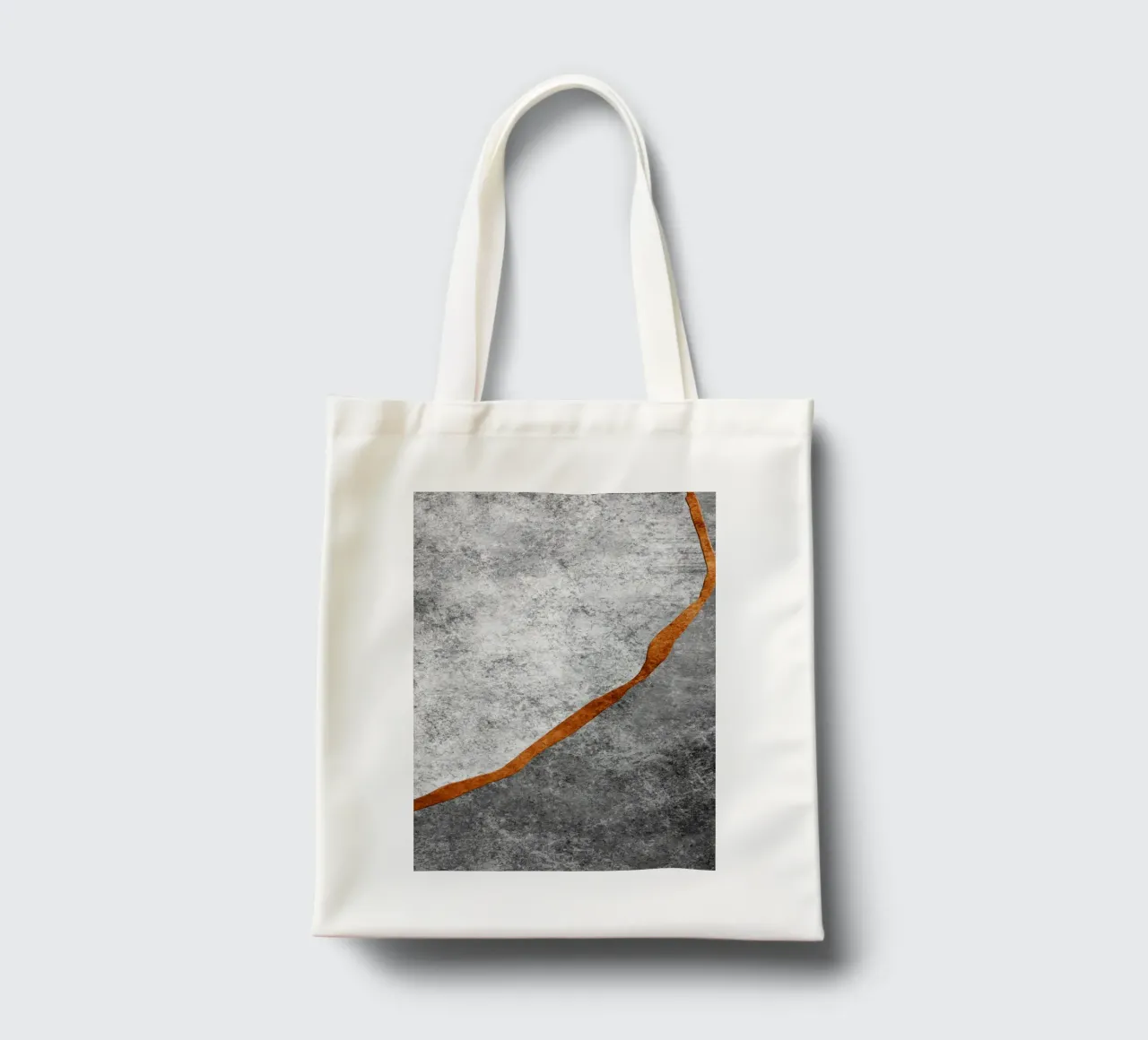 abstract art texture gray cutouts borsa in juta da vintageshop