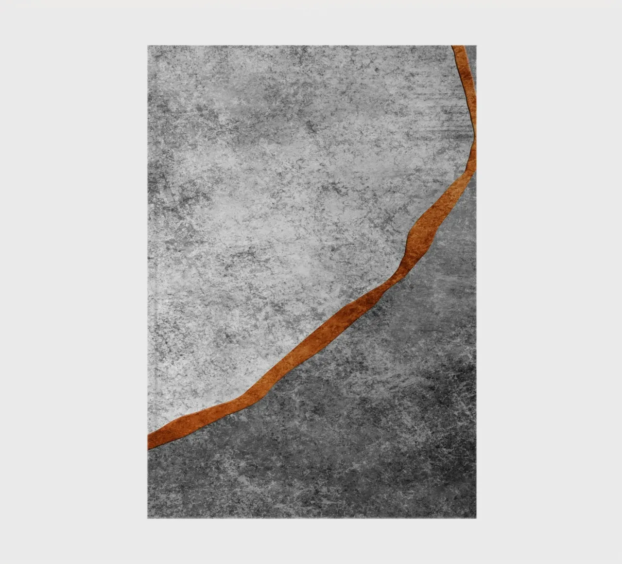 abstract art texture gray cutouts notebook by vintageshop