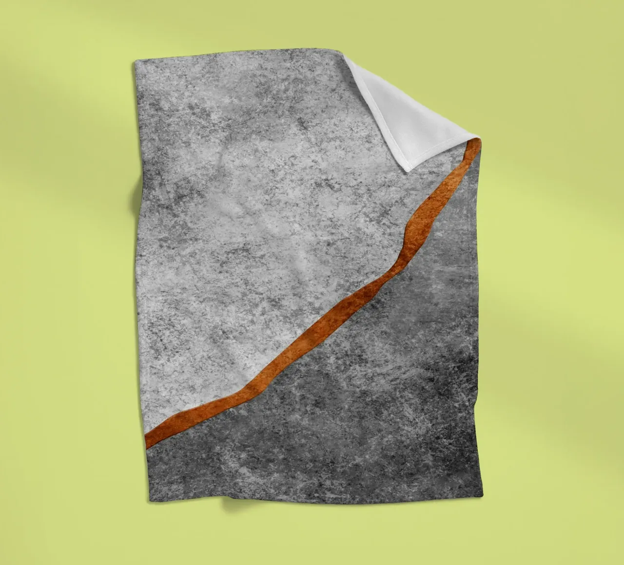 abstract art texture gray cutouts coperta in pile da vintageshop