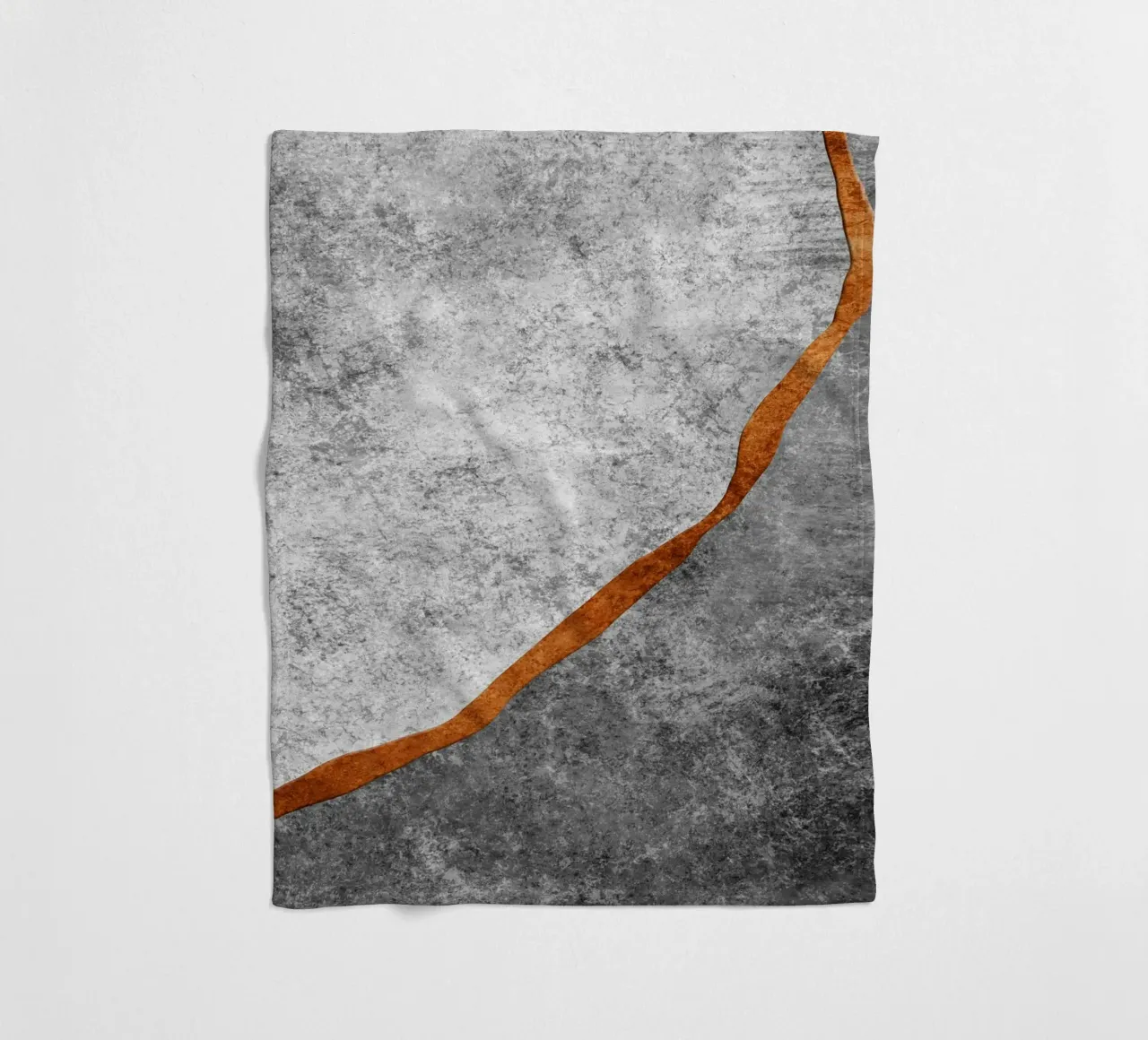 abstract art texture gray cutouts coperta in pile da vintageshop