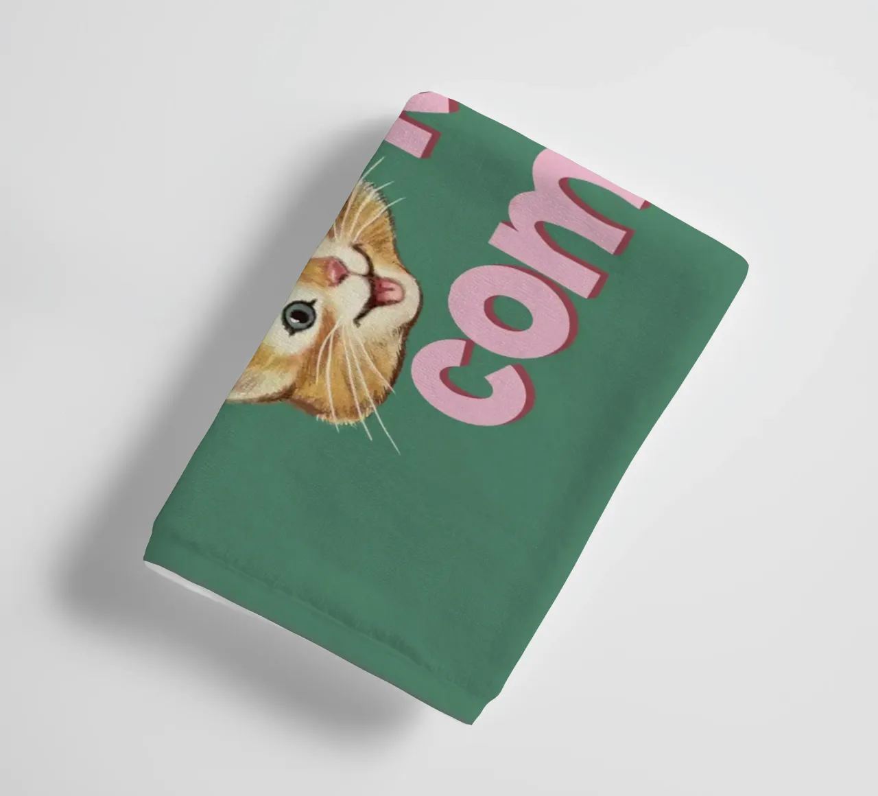 Comitato Itty Bitty Kitty asciugamano da bagno da Laura Graves