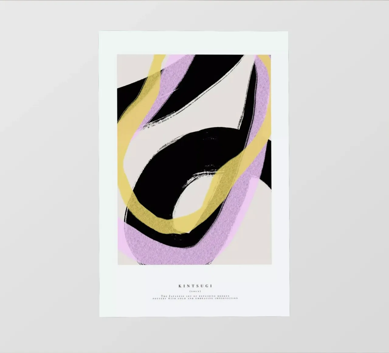 Kintsugi telo in pvc da Pure