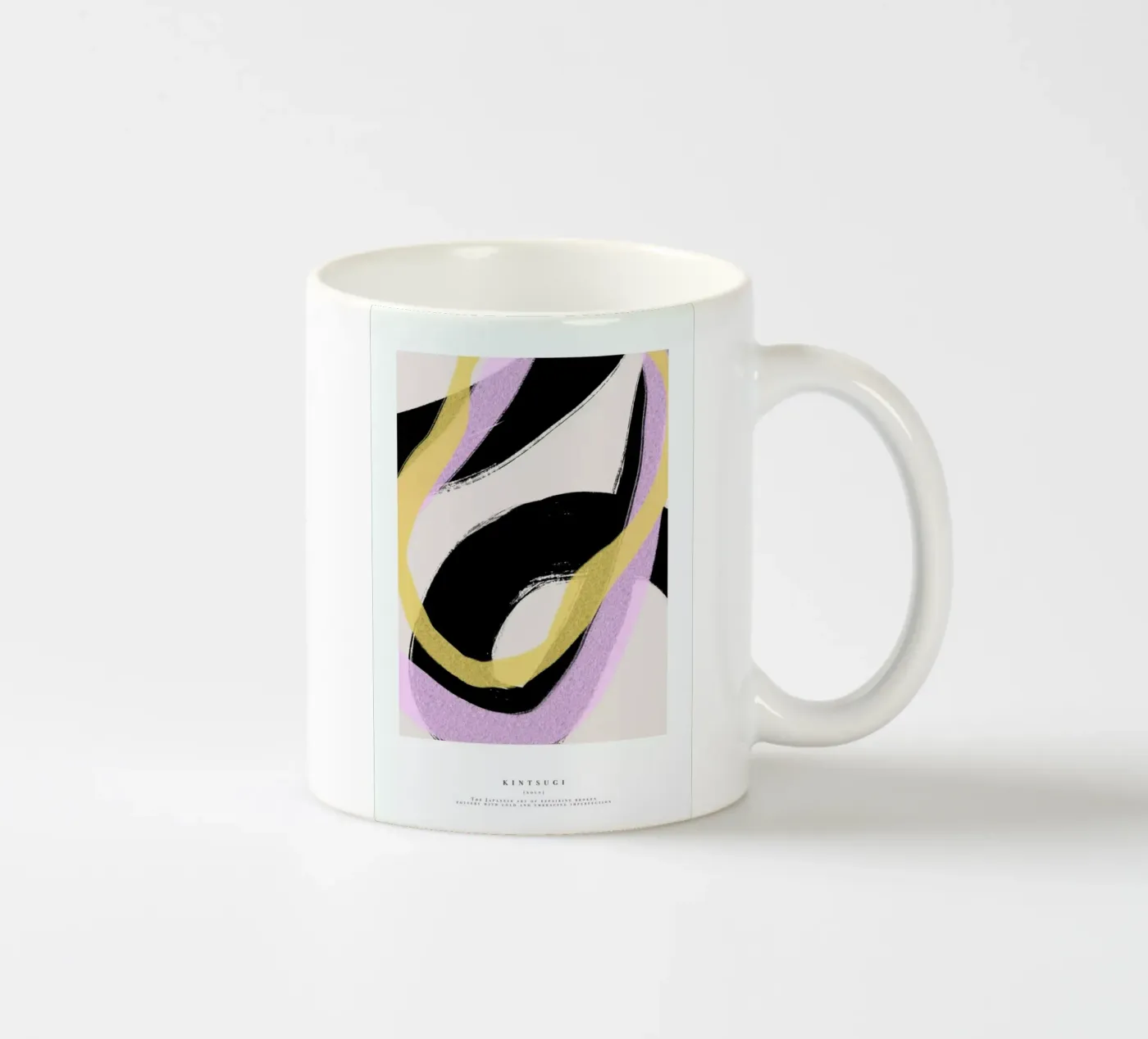 Kintsugi ceramic mug by Pure