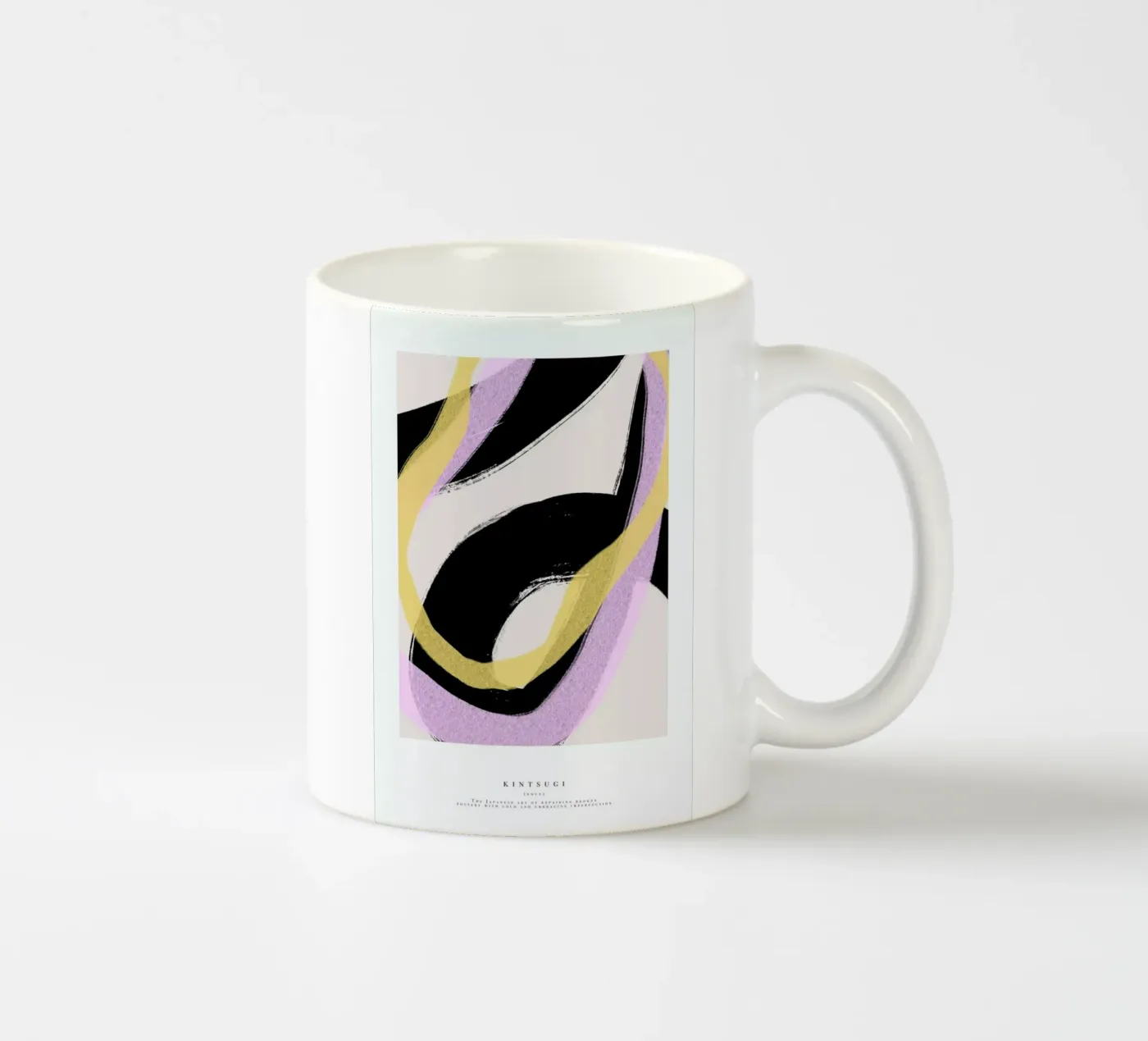 Kintsugi ceramic mug by Pure
