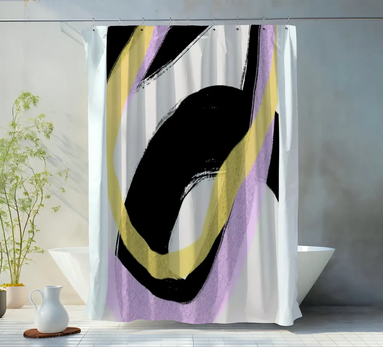 Kintsugi Duschvorhang von Pure