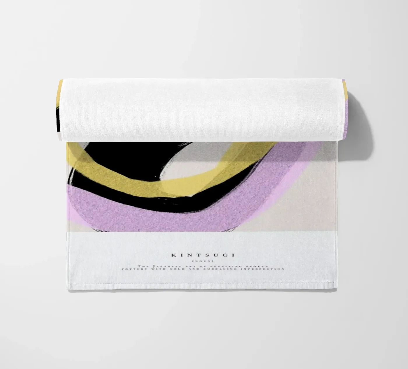 Kintsugi beach towel by Pure