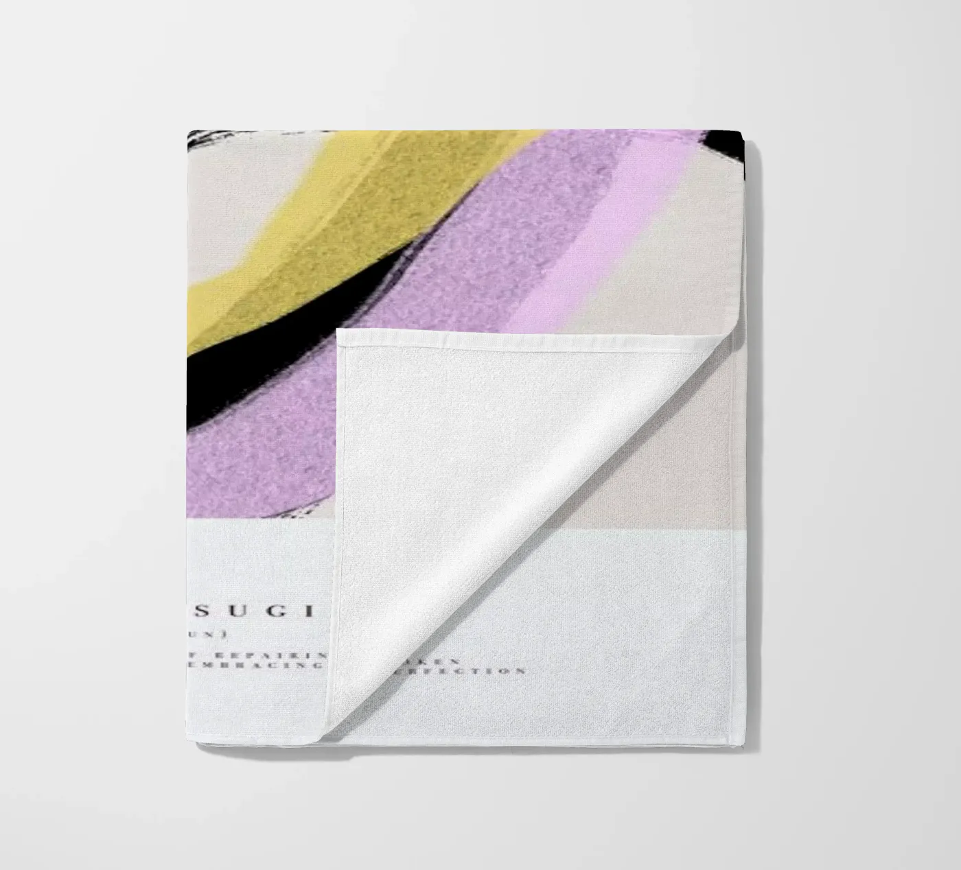 Kintsugi beach towel by Pure