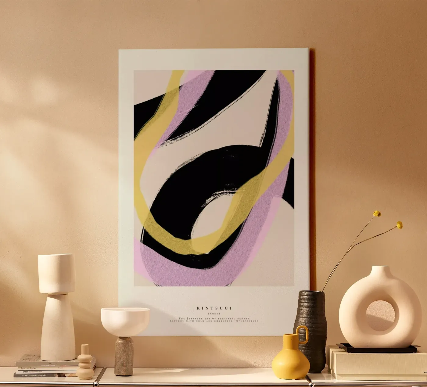 Kintsugi canvas by Pure