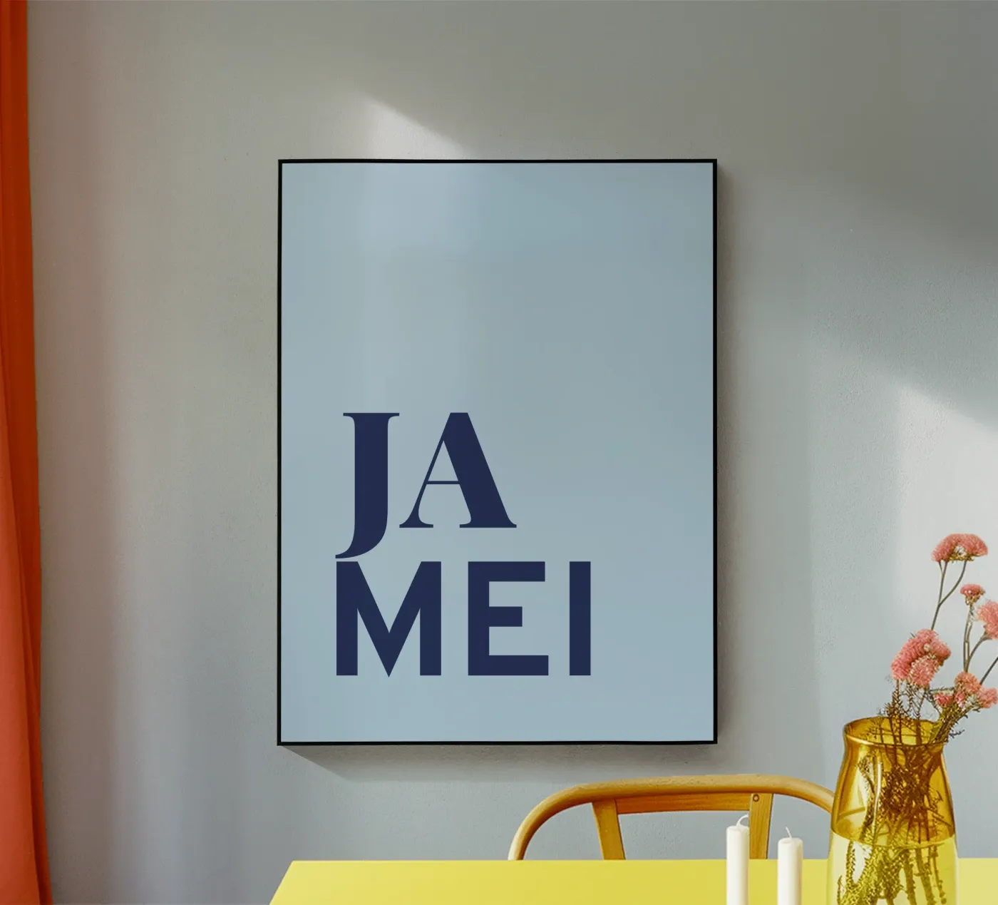 Ja mei acryl van Made in Bavaria