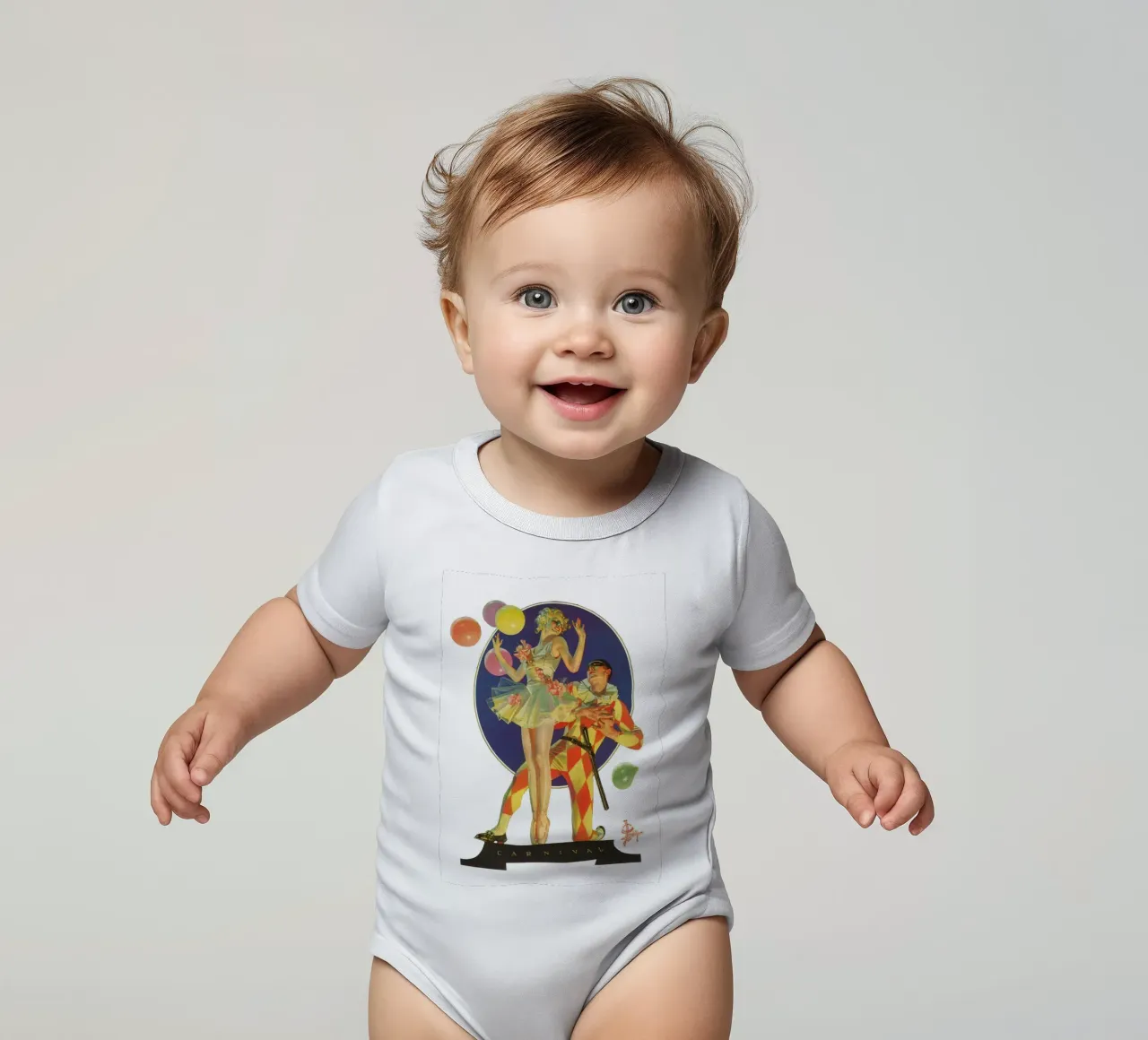 JCL 015 body neonato maniche corte da JC Leyendecker