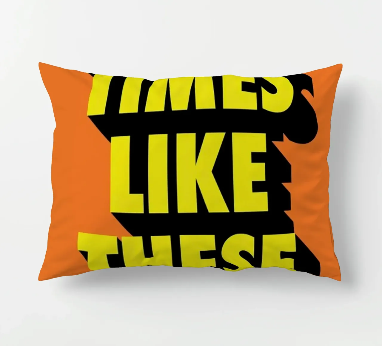 Times Like These decorative cushion by The Native State