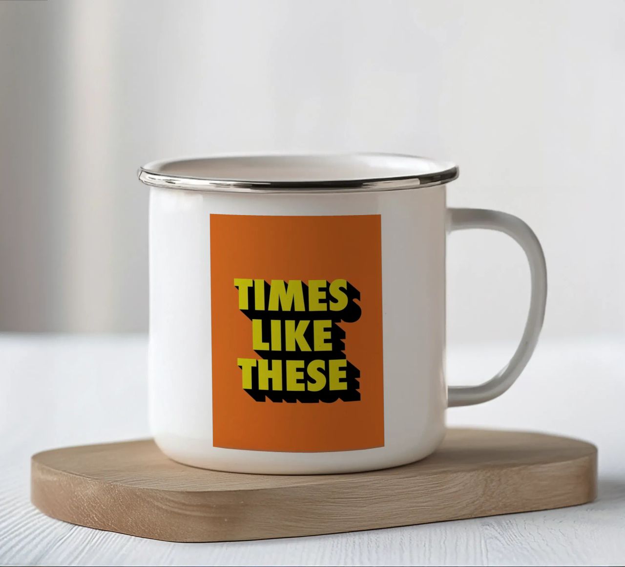 Times Like These tazza in smalto da The Native State