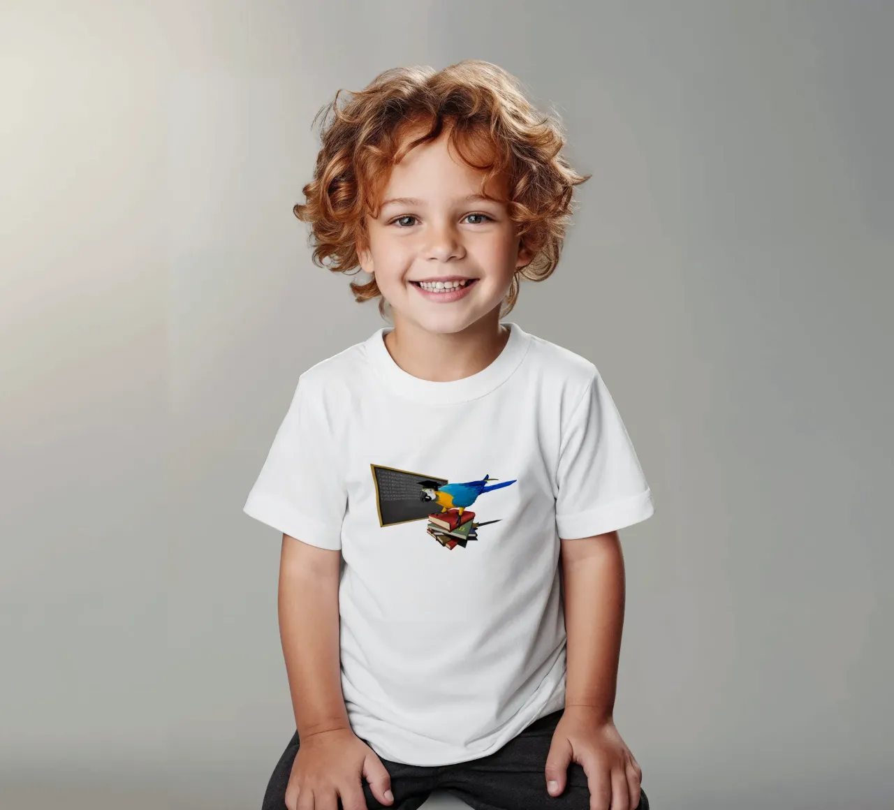 Repeat (Coloured) t-shirt bambini da Rob Art | Illustration