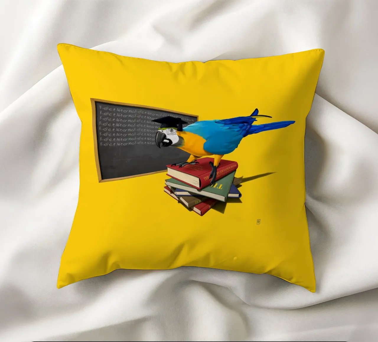 Repeat (Coloured) cuscino da Rob Art | Illustration