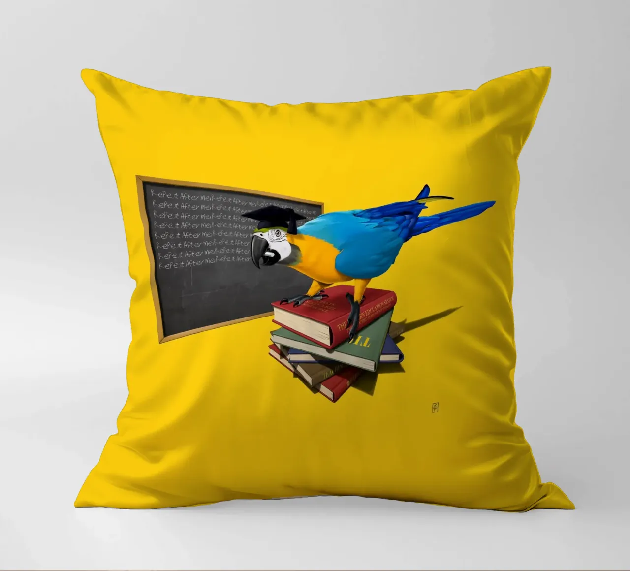Repeat (Coloured) cuscino da Rob Art | Illustration