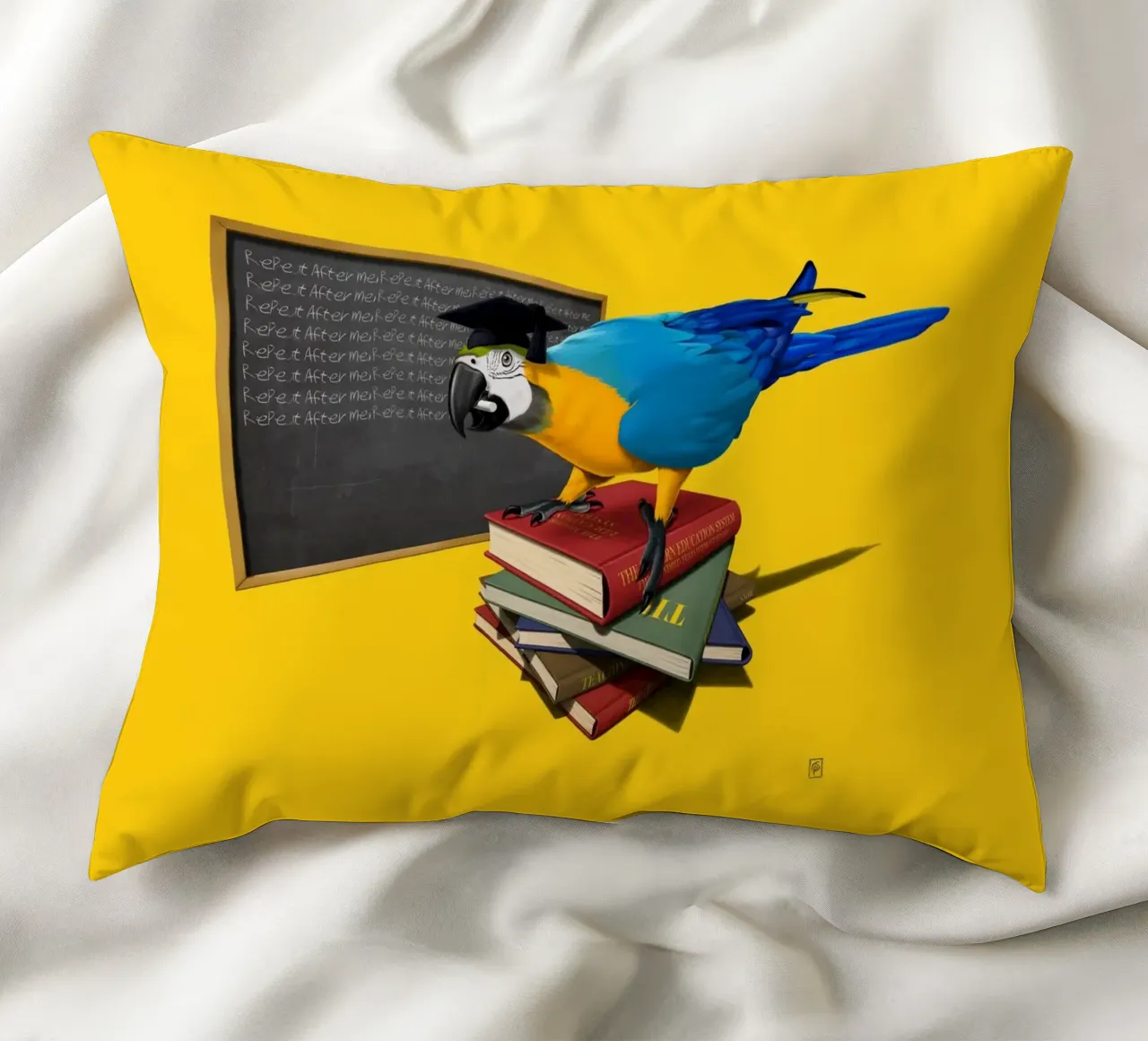 Repeat (Coloured) cuscino da Rob Art | Illustration