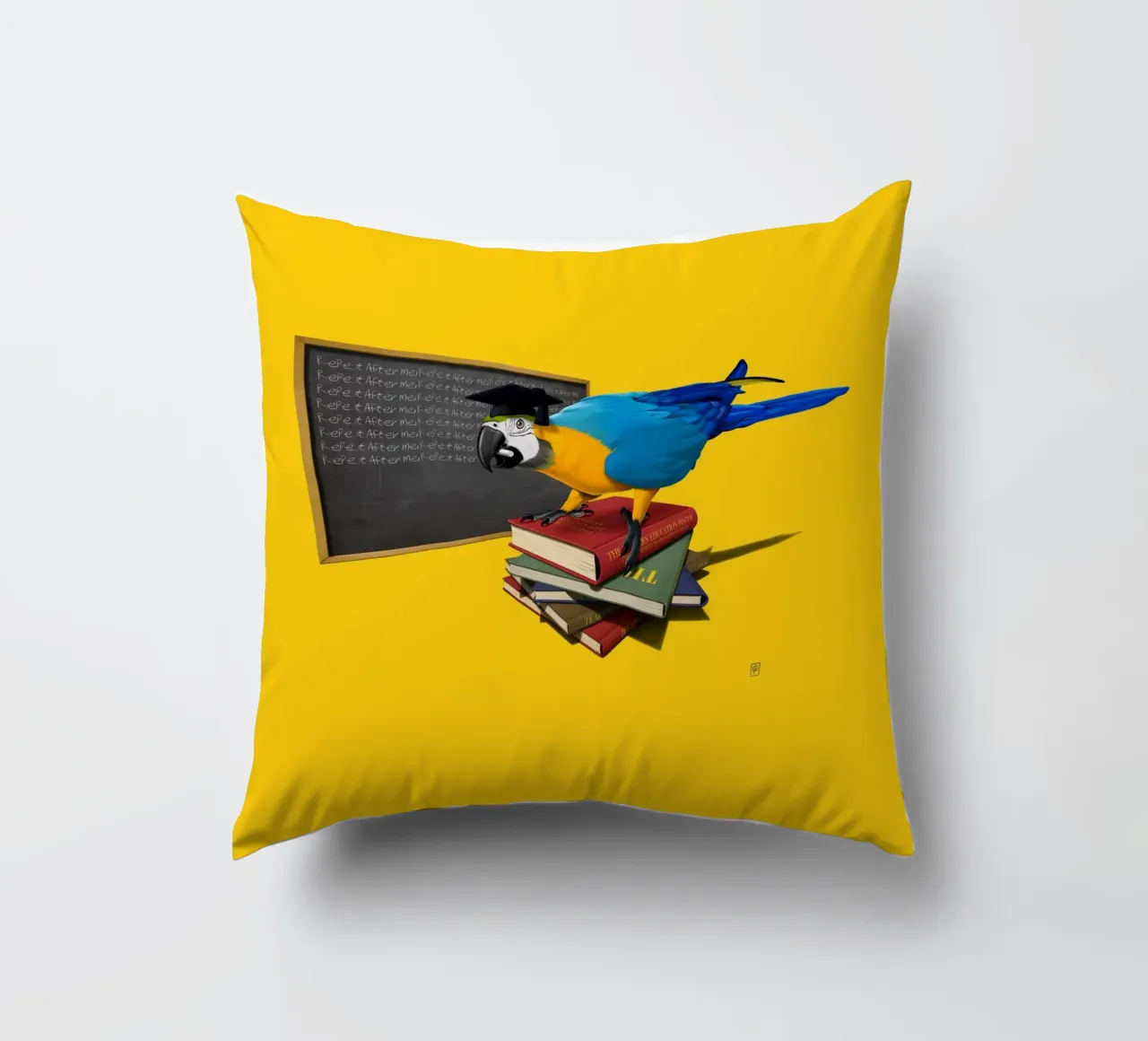 Repeat (Coloured) cuscino da Rob Art | Illustration