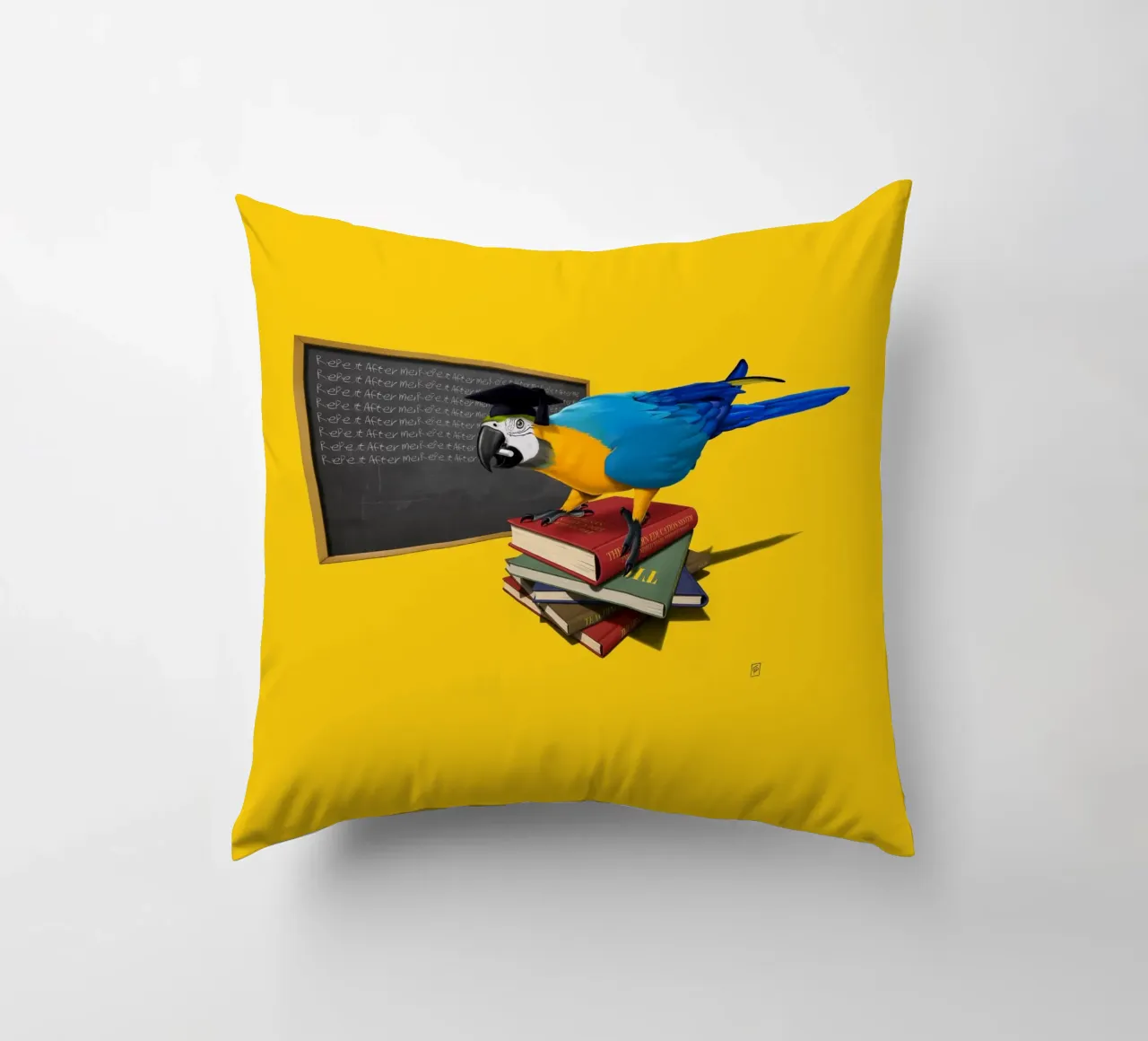 Repeat (Coloured) cuscino da Rob Art | Illustration