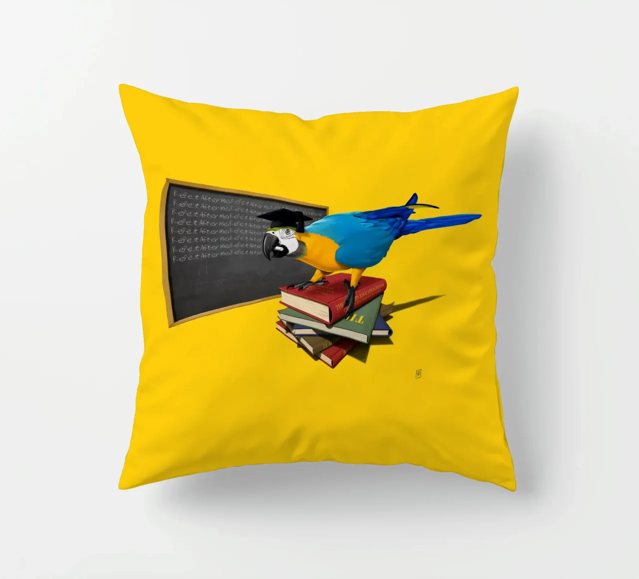 Repeat (Coloured) cuscino da Rob Art | Illustration