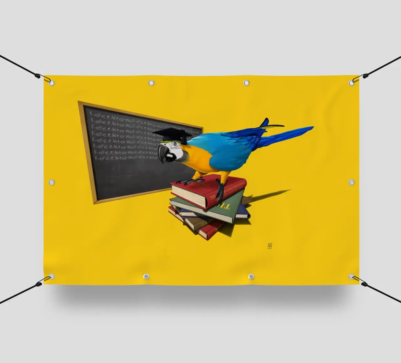 Repeat (Coloured) telo in pvc da Rob Art | Illustration