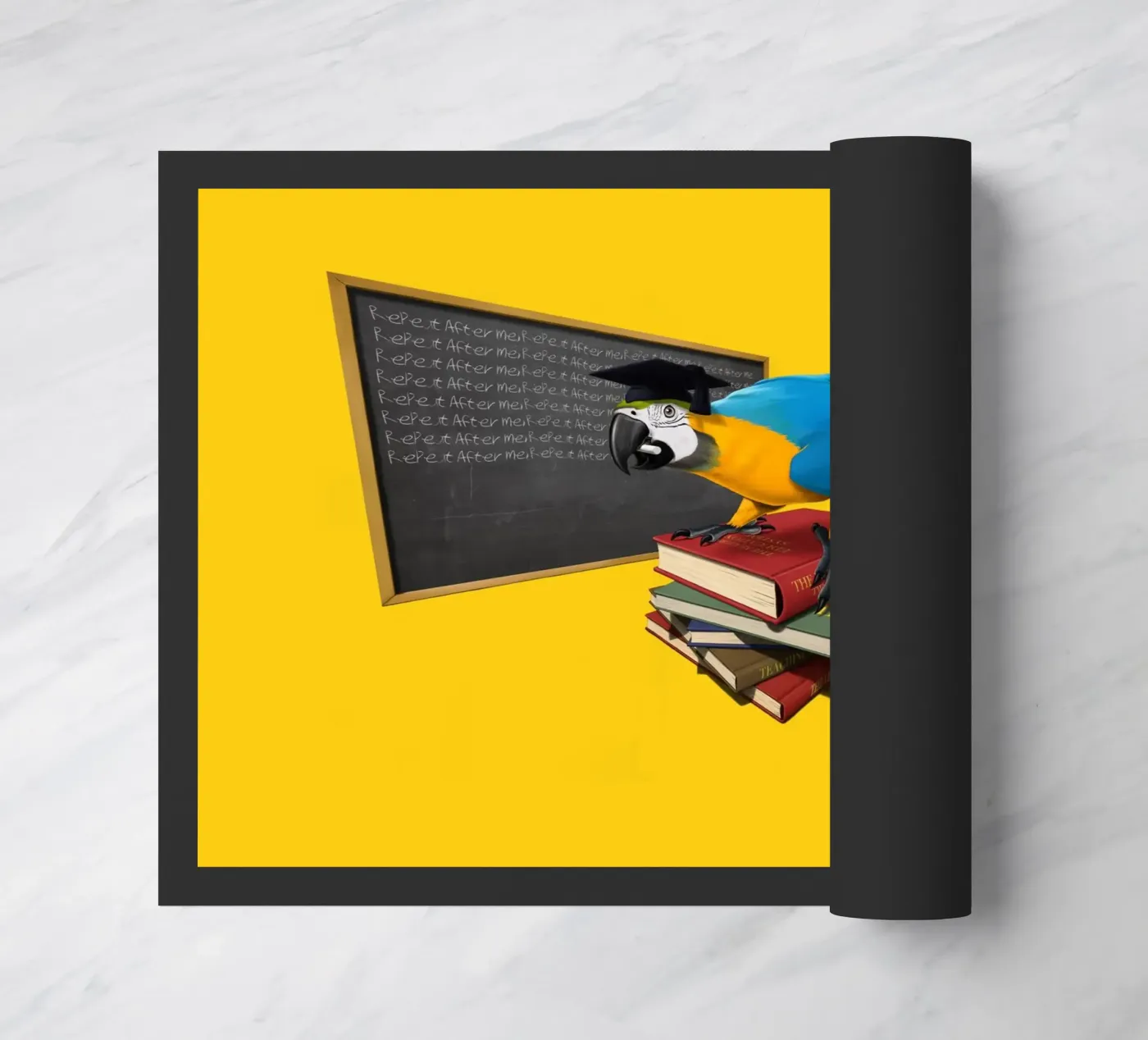Repeat (Coloured) deurmat van Rob Art | Illustration