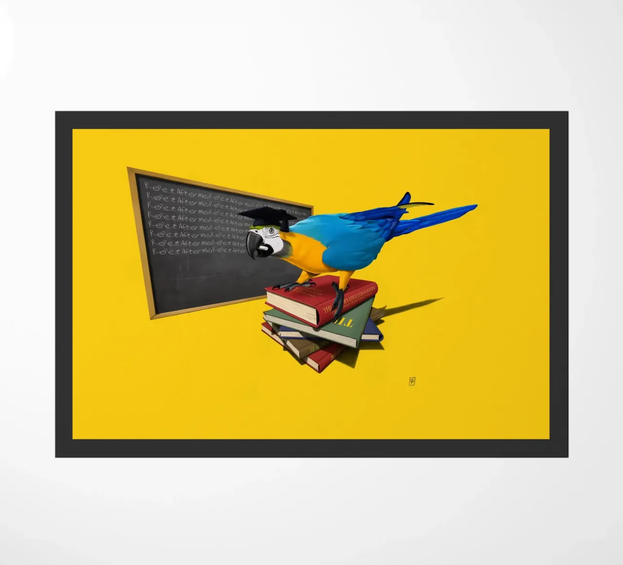 Repeat (Coloured) zerbino da Rob Art | Illustration