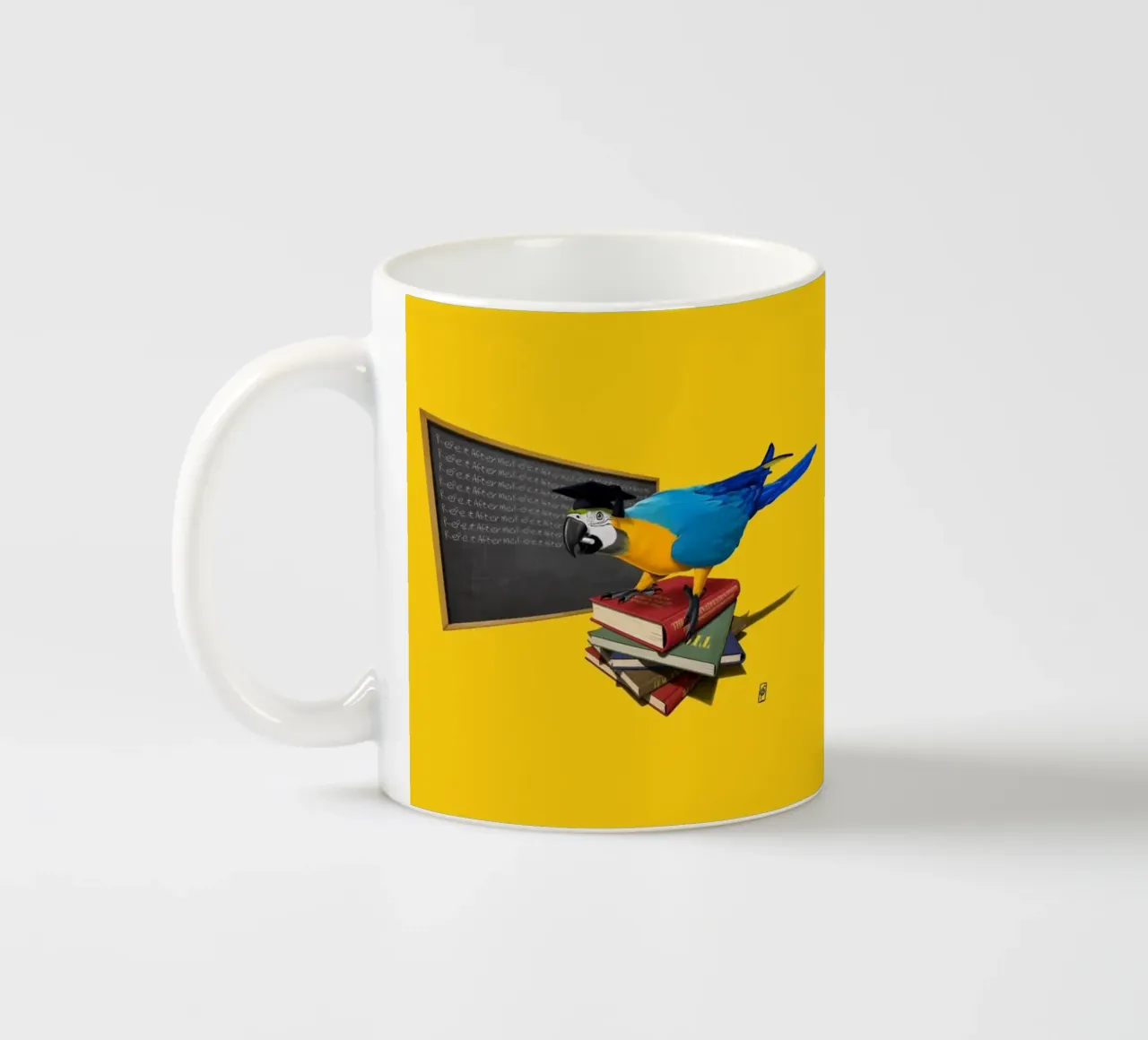 Repeat (Coloured) tazza in ceramica da Rob Art | Illustration