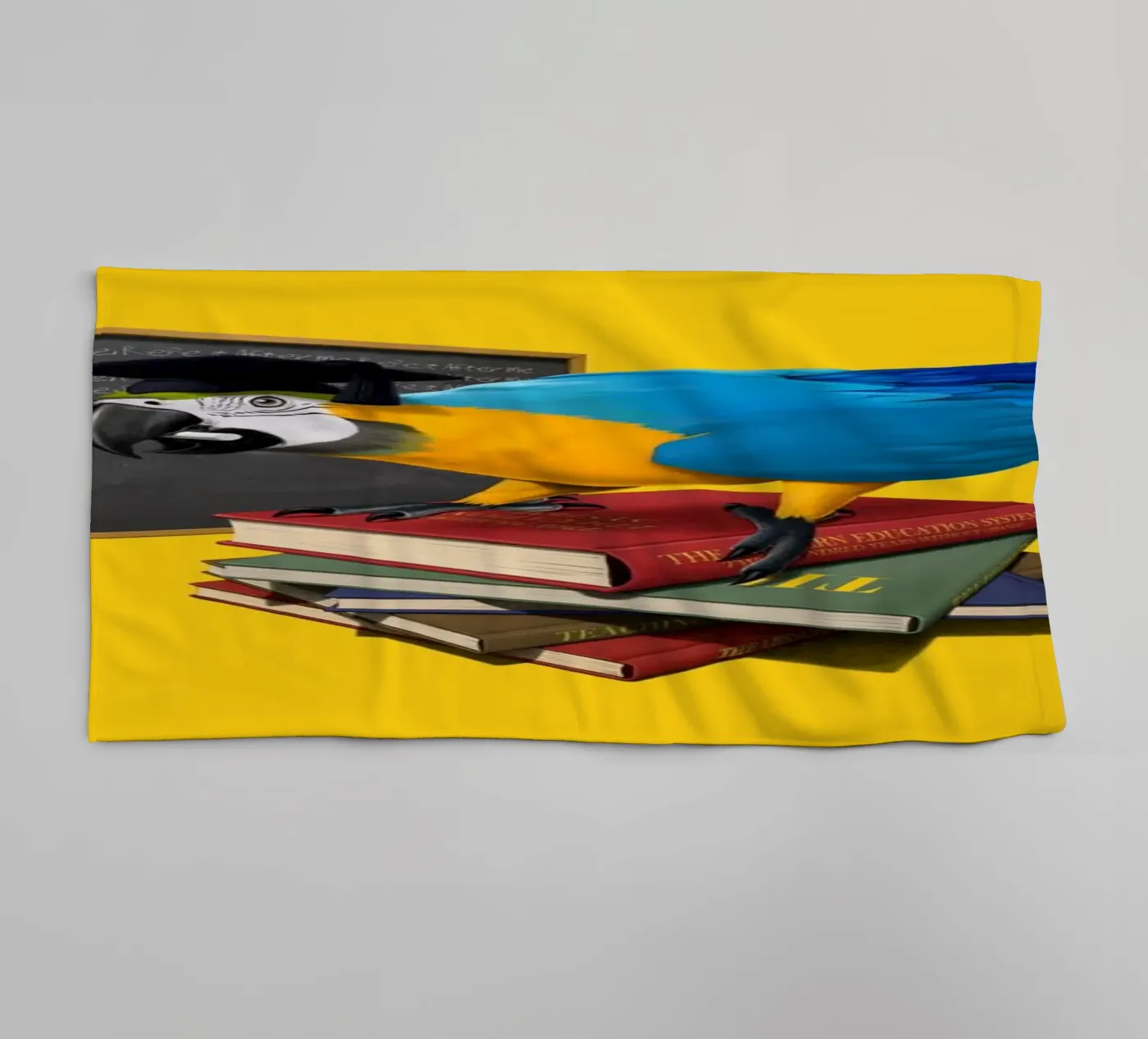 Repeat (Coloured) Handtuch von Rob Art | Illustration
