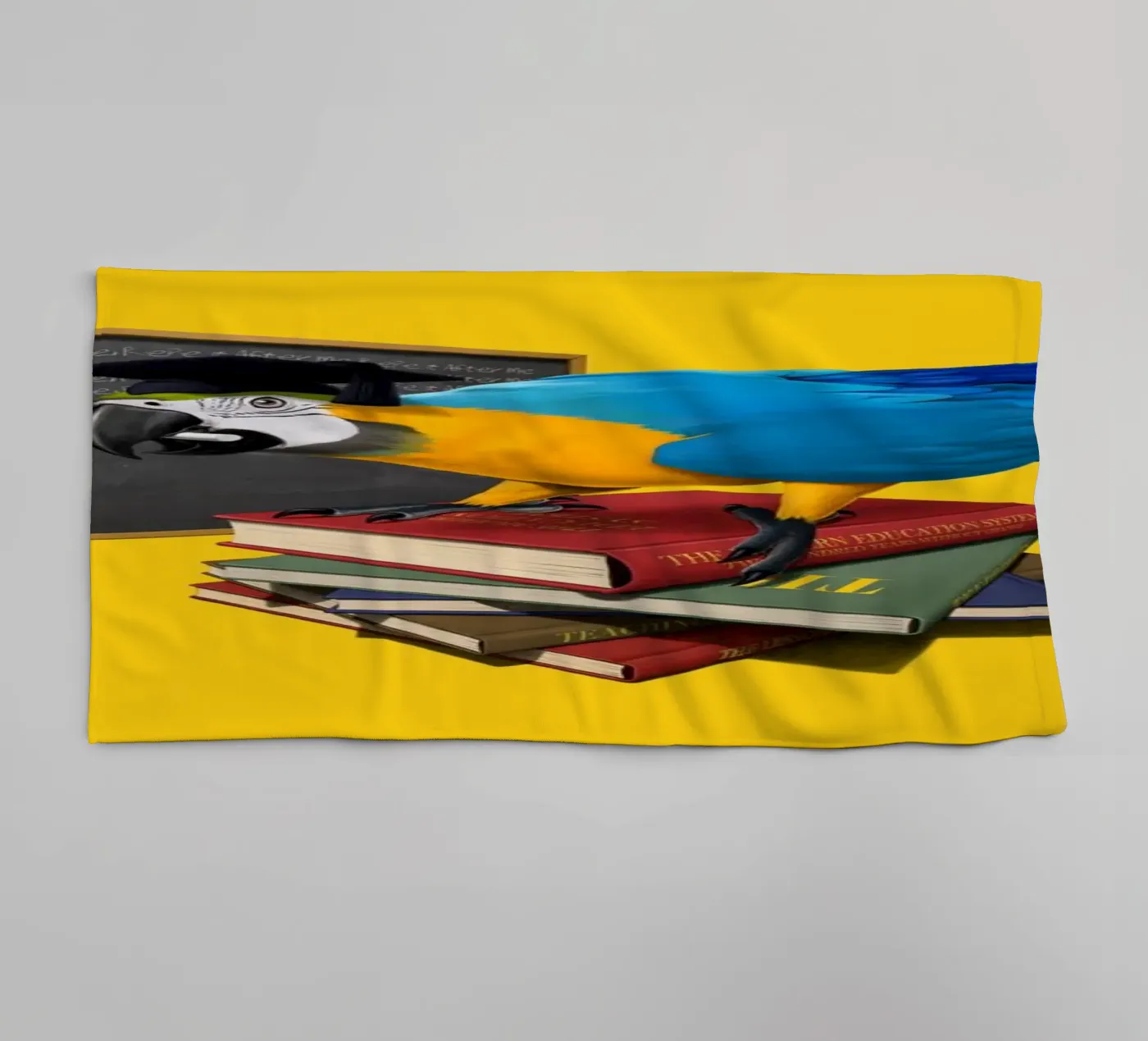 Repeat (Coloured) Handtuch von Rob Art | Illustration