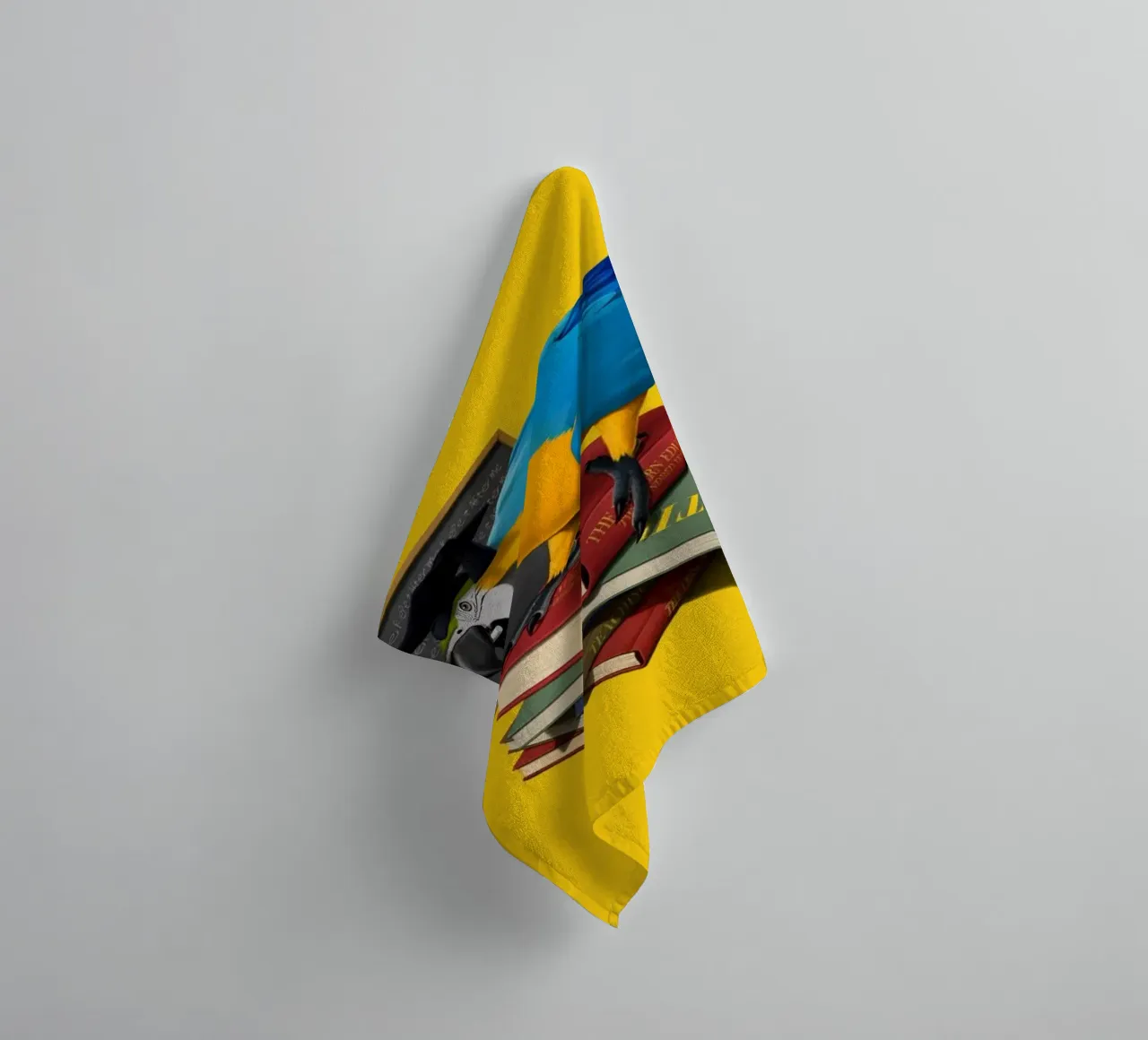 Repeat (Coloured) towel by Rob Art | Illustration