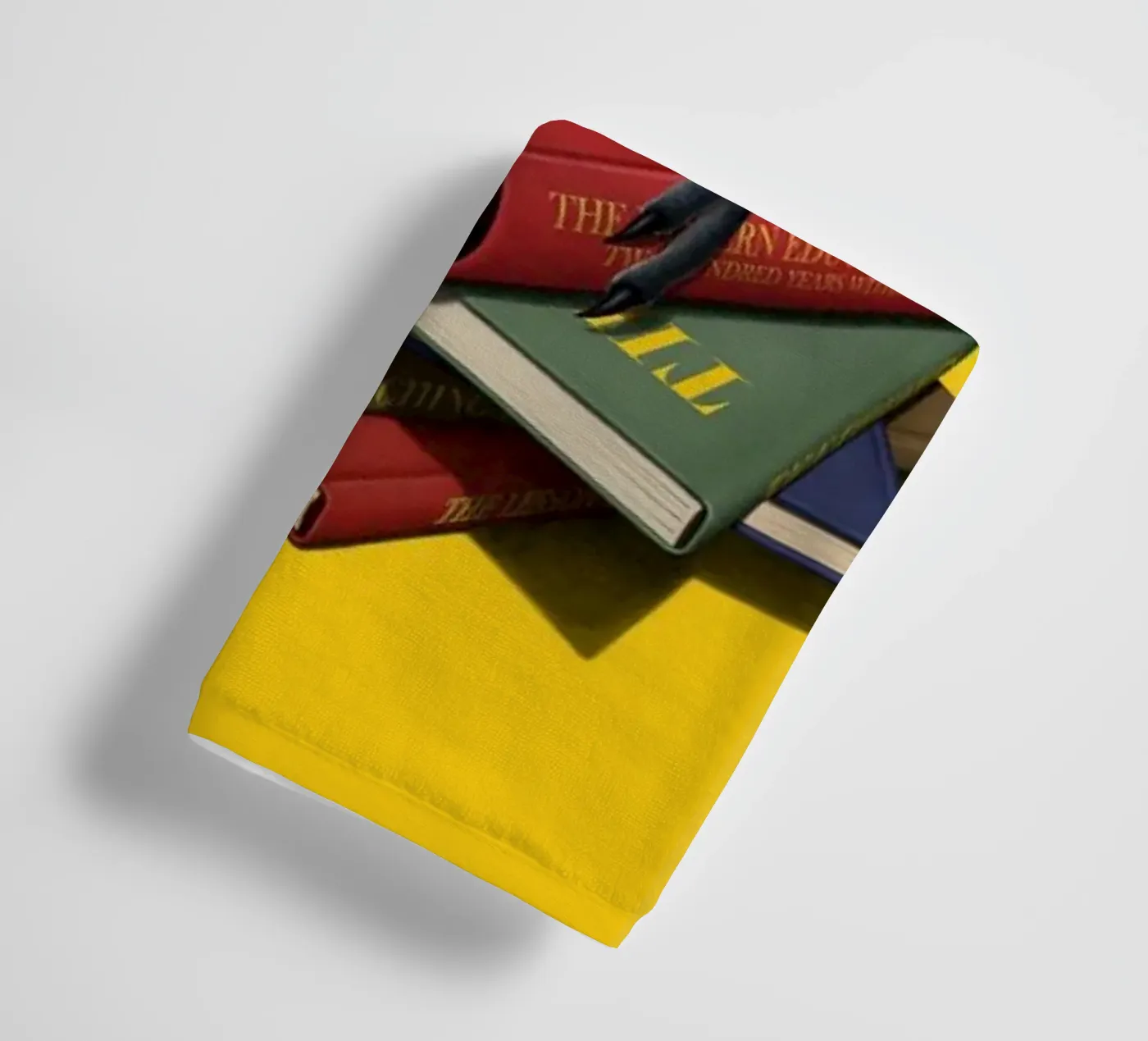 Repeat (Coloured) Handtuch von Rob Art | Illustration