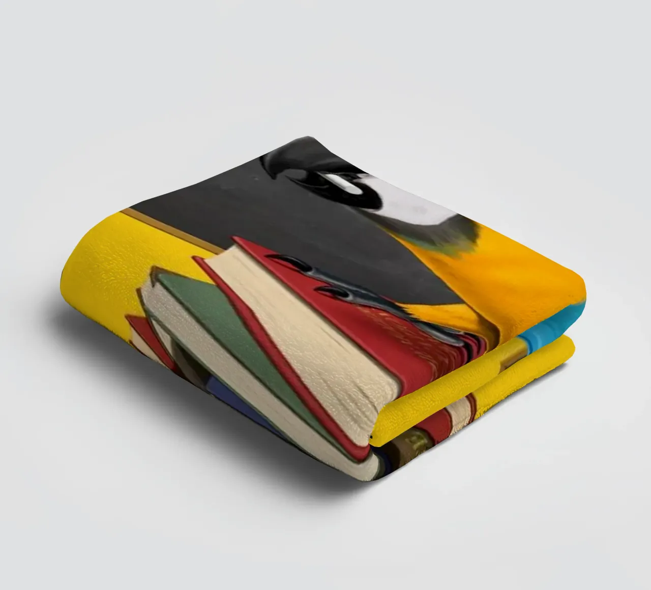 Repeat (Coloured) towel by Rob Art | Illustration