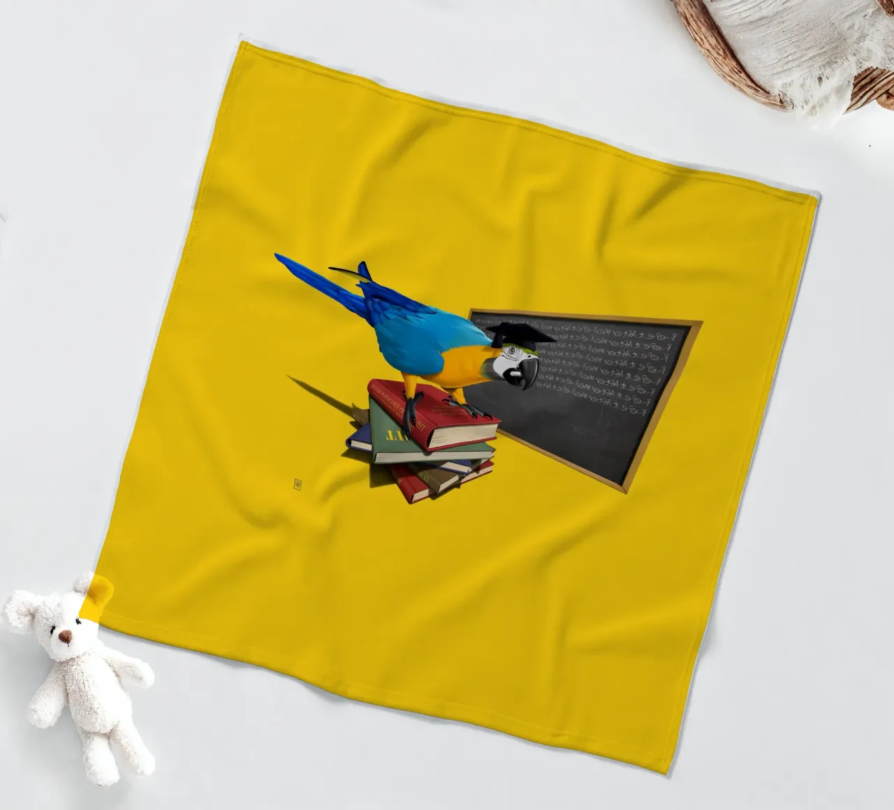 Repeat (Coloured) fleecedeken van Rob Art | Illustration