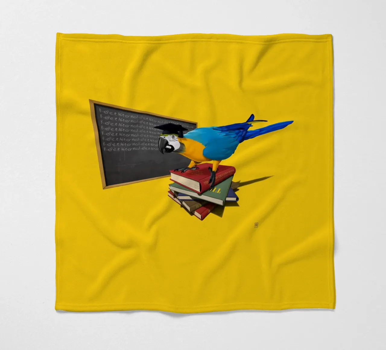 Repeat (Coloured) fleecedeken van Rob Art | Illustration