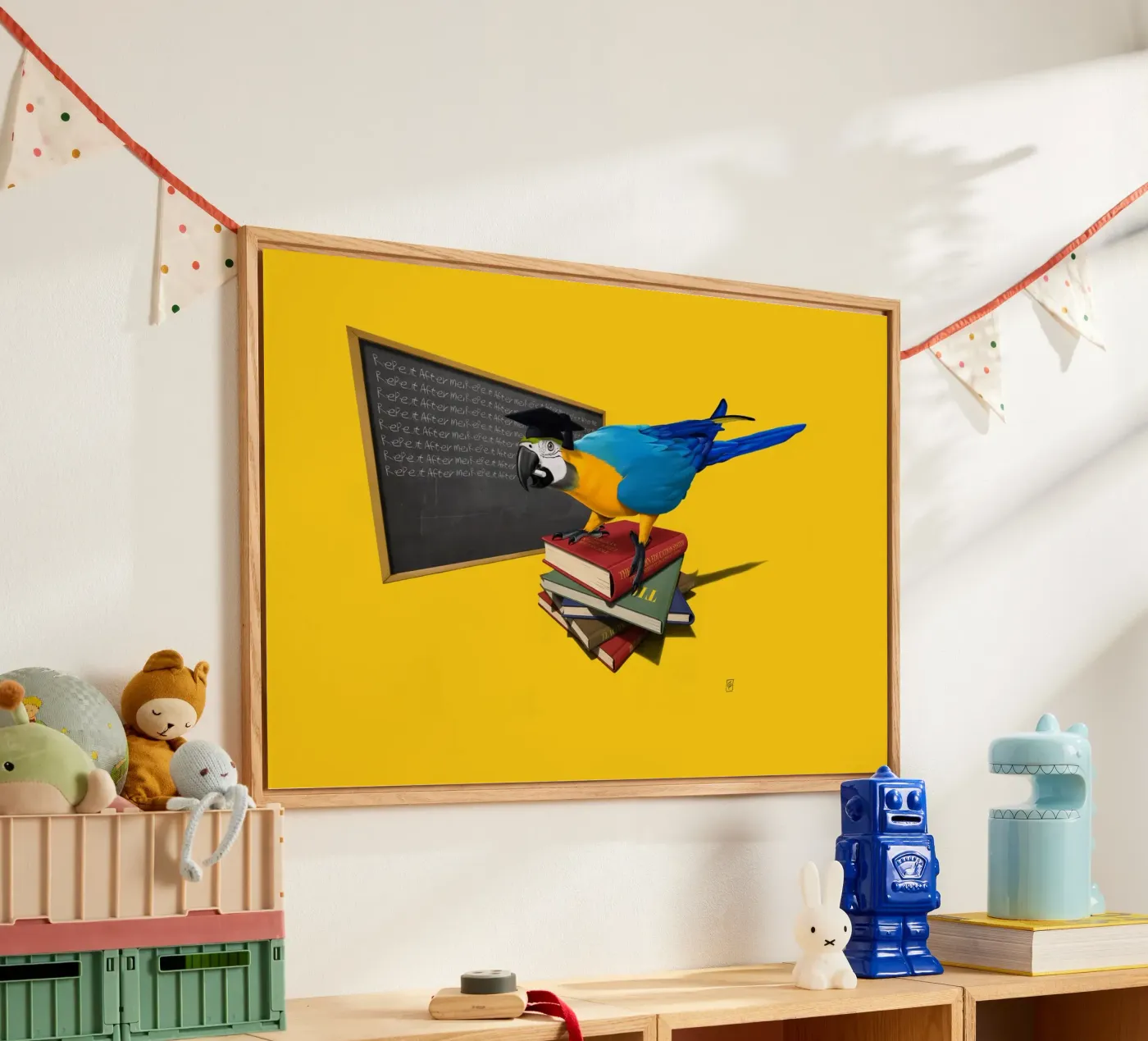 Repeat (Coloured) Acryl-Glas von Rob Art | Illustration